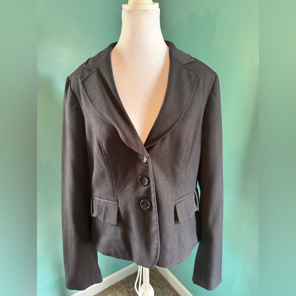 Dark Grey Blazer l